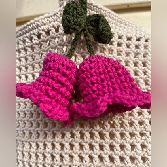 Brand new, handmade woven bag from Thailand, unique, multifunctional, 12x13 in - Picture 2 of 7